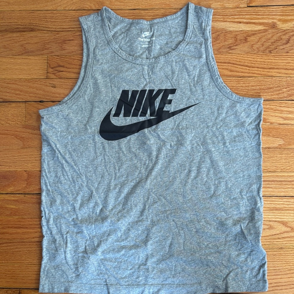 Nike Heather Gray Sleeveless Top